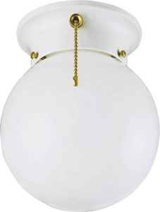 1Lt Opal Glass Ceiling Fixture F3WH01-33753L by Boston Harbor Best Price