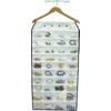 Canvas Jewelry Pockt Organizer C2166JF5000-3L by HomeBasix