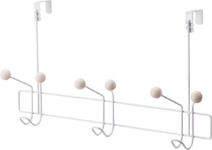 3 Hook White Door Hanger SS-HG3-50-PE-3L by HomeBasix Best Price
