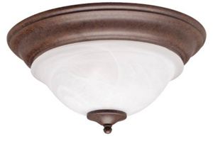 2 Light Brown Alabaster Ceiling Fixture BRT-ATE1012-RB3L by Boston Harbor Best Price