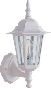 1-Light Exterior Wall Lantern AL8041-WH3L by Boston Harbor Best Price