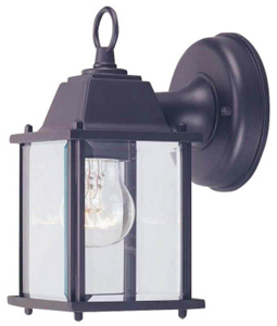 1Lt Blk Sm Porch Wall Lntrn AL1037-53L by Boston Harbor Best Price