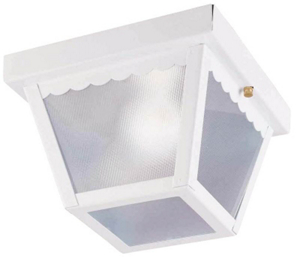 1Lt Impact Wht Porch Fixture 6276WH3L by Boston Harbor Best Price