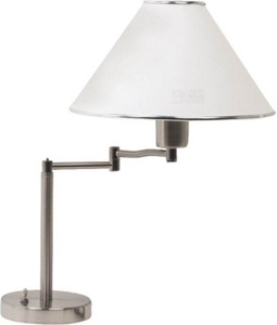 Satn Swg Arm Desk Lamp W/Shade TL-TB-8008-3L by Boston Harbor Best Price