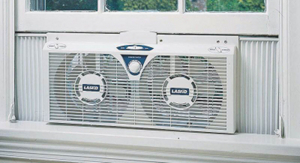 8 Incheselec Reverse Twin Window Fan 2138 by Lasko Metal Products Best Price