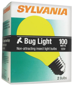 100 Watt Buglight Bulb Yellow 2 Pack 100WBUGLITE/2PK by Sylvania Lighting Best Price