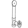 Bath Drain Schedule 40 Lift and Turn 620LAPVC by Plumb Pak