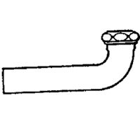 Waste Arm Slip Joint 1 1/2 By 20 Inch PP1630RB by Plumb Pak