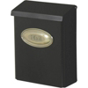 Xl Black Wall Mailbox DVK00000 by Solar Group
