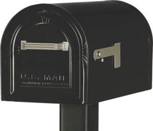 Blk Lock Rural Mailbox WM16KB01 by Solar Group Best Price