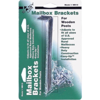 Mounting Brackets For Wooden Mailbox Posts MB100000 by Solar Group