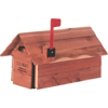 Cedar Chalet Mailbox CC12R0000 by Solar Group