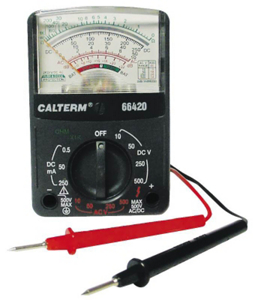 12 Range Analog Multimeter 66420 by Calterm Best Price