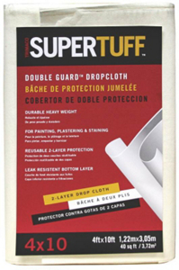 Double Guard Drop Cloths Heavy Duty 4 Feet By 10 Feet Double Guard 02602 by Trimaco Best Price