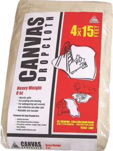 Canvas Drop Cloth 8 Ounces. 4X15 58908 by Trimaco Best Price