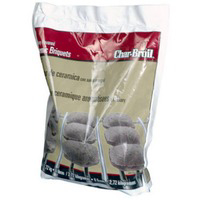 6 Pounds Hickory Ceramic Briquettes 2184773 by Char Broil Best Price