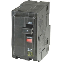 QO 15 Amp 2P Plug On Circuit Breaker QO215CP by Square D By Schneider Electric