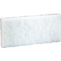 Scotch Brite 4 5/8 By 10 White Clean Pad 8440 by 3M Commercial Best Price