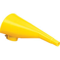 9 Inch Yellow Safe Can Funnel F-15 by Eagle Manufacturing Best Price
