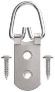 2 Piece 1Hole D Zn Hanger 50207 by Impex Systems Group Best Price