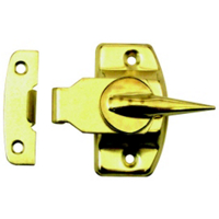 Window Latch/Keeper Brass F2527 by Prime Line Slide Co