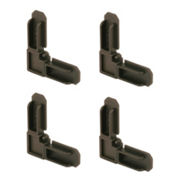 Nylon Screen Frame Corners 3/4 By 7/16 Inch Bronze PL 7725 by Prime Line Slide Co