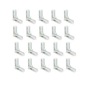 20Pk Wht Scr Corner PL 15758 by Prime Line Slide Co Best Price