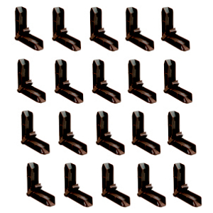 20Pk Terra Scr Corner PL 16264 by Prime Line Slide Co Best Price
