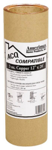 12 Inch By 20 Foot Copper Flashing 8506712 by Amerimax Best Price
