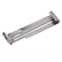 Mill Finish Aluminum Fascia Strap Hanger 5 Inch 21028 by Amerimax Best Price