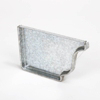 5 Inch Left Galvanized Gutter End Cap 29005 by Amerimax