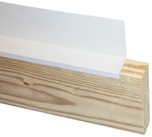 Plastic Deck Ledger Flash Cap 8 Foot 37028 by Amerimax Best Price