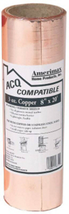 8 Inch By 20 Foot Copper Flashing 850678 by Amerimax Best Price