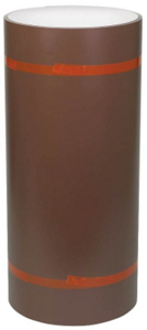 White and Brown Aluminum Trim Coil 24 Inch By 50 Feet 69124 / 06806 by Amerimax Best Price