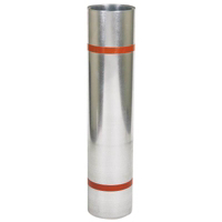24 Inch Galvanized Seamless Roll Valley 70024 by Amerimax