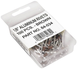 1/8 Inch Brown Rivets 84034 by Amerimax Best Price
