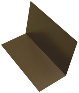 3 By 4 By 7 Inch Brown Aluminum Prebent Flash 6974319 by Amerimax Best Price