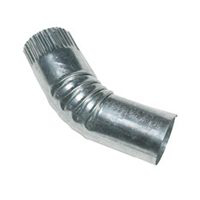 4 Inch Round 26 Gauge #3 Elbow 41484009 by Amerimax