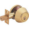 Mintcraft Single Deadbolt KA to 3 Antique Brass 6 Way V Pack DB81VKA3 by Mintcraft