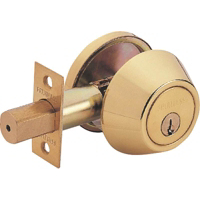 Mintcraft Single Deadbolt Antique Brass