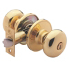Entry Knob Polished Brass Ka3 6 Way Vis TF700V by Mintcraft