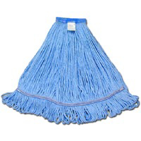Blue Large Looped End Wet Mop Head 01311 by Abco Products Best Price