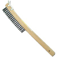 Curved Long Handle Wire Brush With Scraper 01712 by Abco Products Best Price