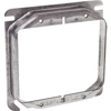 4 Inch Square Steel Covers 2Device 8769 by Raco
