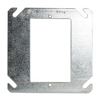 4 Inch Square Cover Flat 1Device 8787 by Raco