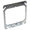 4 Inch Square Cover Flat 2Device 791 by Raco