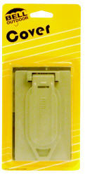 1 Gang Waterproof Duplex Receptacle Cover 5146-5 by Bell Weatherproof Best Price