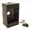 Bronze Weatherproof 1G Outlet Box 5320-2 by Raco