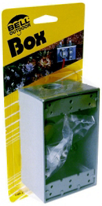 1 Gang Aluminum 3 Outlet Box Gray 5320-5 by Bell Weatherproof Best Price