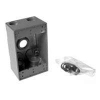 Gray Weatherproof 1G Outlet Box 5322-0 by Raco